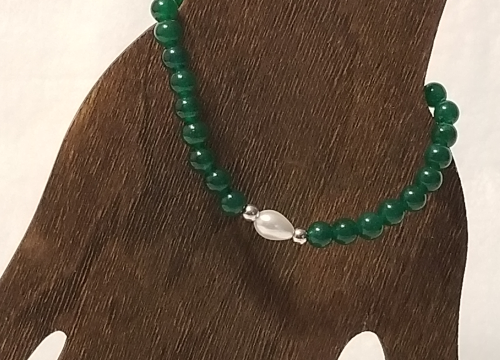 Green Agate Bracelet (2)